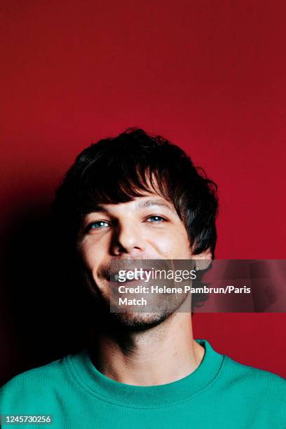 Singer Louis Tomlinson is photographed for Paris Match on October 17, 2022 in Paris, France.