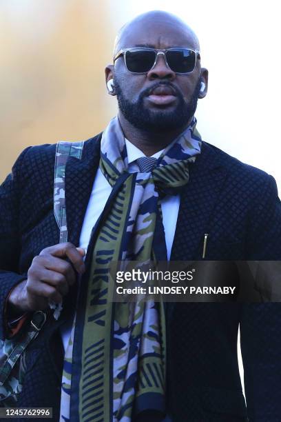 Louis Saha Matturie arrives at Chester Crown Court in Chester, northwest England, on December 21, 2022. - Matturie has been charged along with...