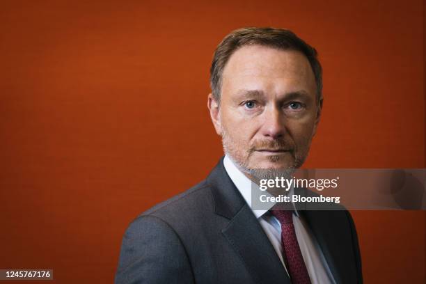 Christian Lindner, Germany's finance minister, before a Bloomberg Television interview in Berlin, Germany, on Wednesday, Dec. 21, 2022. Lindner said...