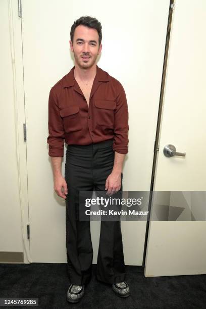 In this image released on December 21, Kevin Jonas is seen backstage during Homeward Bound: A GRAMMY Salute To The Songs Of Paul Simon at Hollywood...