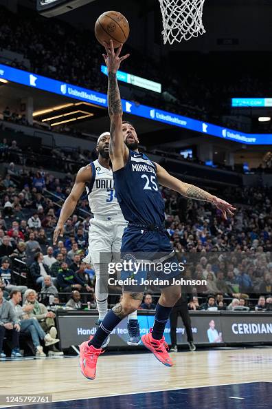 Austin Rivers Wolves Austin Rivers of the Minnesota Timberwolves drives to the basket ...