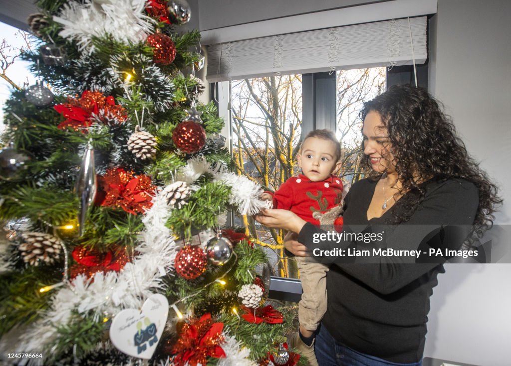 Jasmyn Lamba with her son Raman Lamba who was born with severe... News ...