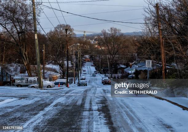 Winter storm Elliot moved through the Middle Tennessee region through the night leaving behind freezing rain, snow and below freezing temperatures,...