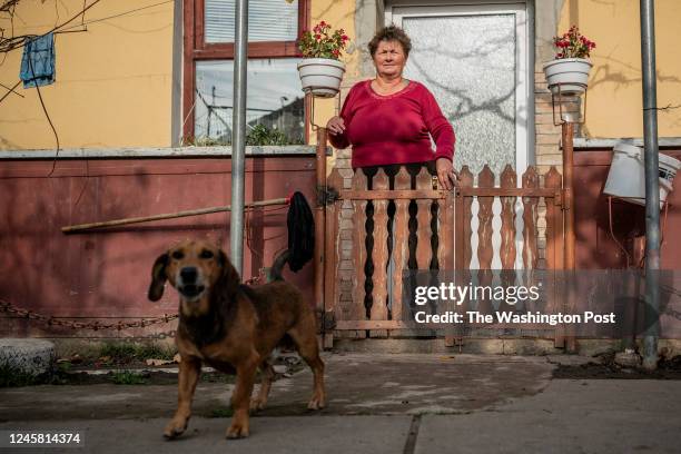 Native Hungarian resident of the village of Rativtsi, Ukraine, November 03, 2022.