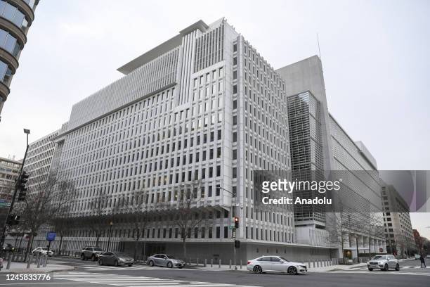 The World Bank is seen in Washington D.C., United States on December 26, 2022.