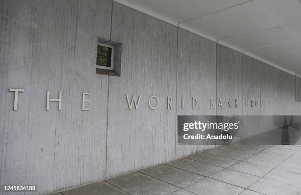 The World Bank is seen in Washington D.C., United States on December 26, 2022.