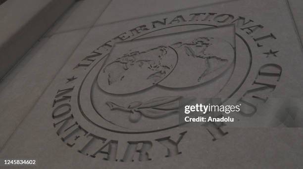 The International Monetary Fund building is seen in Washington D.C., United States on December 26, 2022.