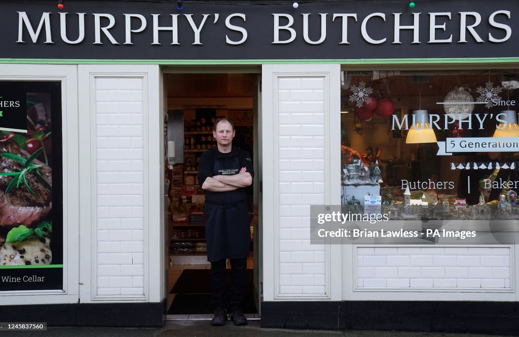 Butuchers Butcher James Murphy at Murphy's Butchers in Tullow, Co. Carlow ...