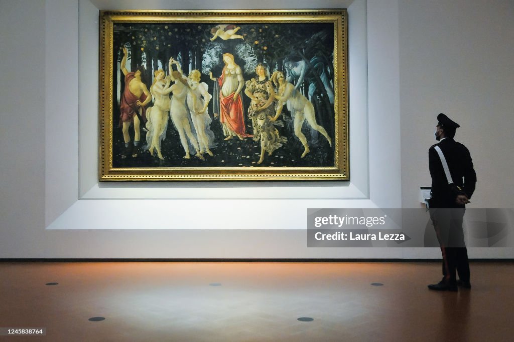 Uffizi Museum Reopening In Florence