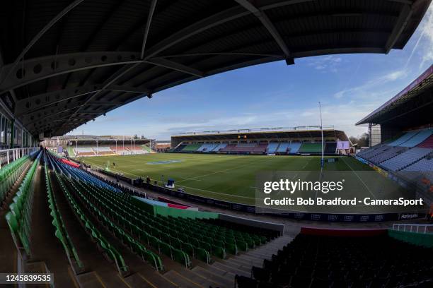 General view of The Stoop, home of Harlequins during the Women's Allianz Premier 15s match between Harlequins Women and Bristol Bears Women at...