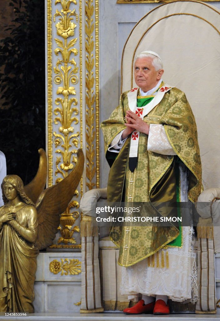 Synod Rome Pope Benedict XVI celebrates a mass for the opening of a Roman... News ...