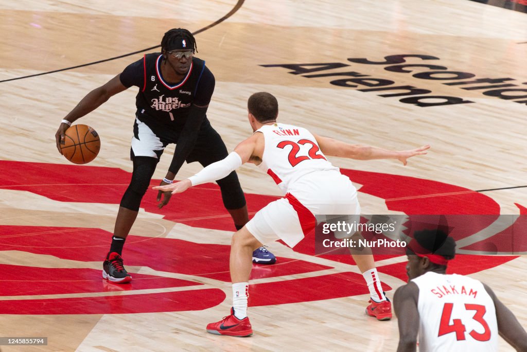 Toronto Raptors V LA Clippers - NBA Game Of Season 2022-2023 At Scotiabank Arena