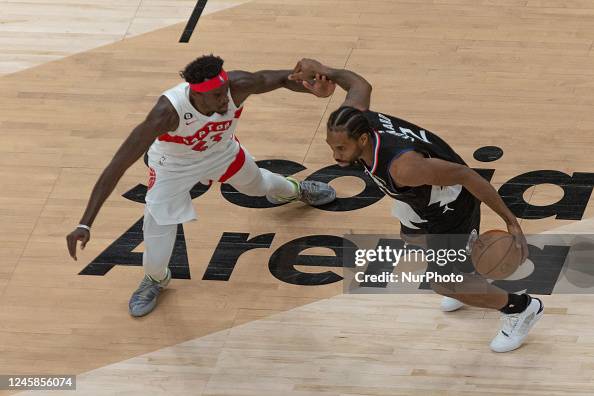 Toronto Raptors V LA Clippers - NBA Game Of Season 2022-2023 At Scotiabank Arena Toronto Raptors V LA Clippers - NBA Game Of Season 2022-2023 At Scotiabank Arena