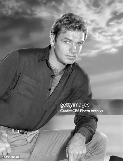 Dundee and the Culhane. A CBS television western series. Premiere episode broadcast September 6, 1967. Pictured is Sean Garrison .