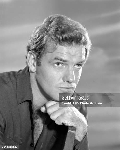 Dundee and the Culhane. A CBS television western series. Premiere episode broadcast September 6, 1967. Pictured is Sean Garrison .