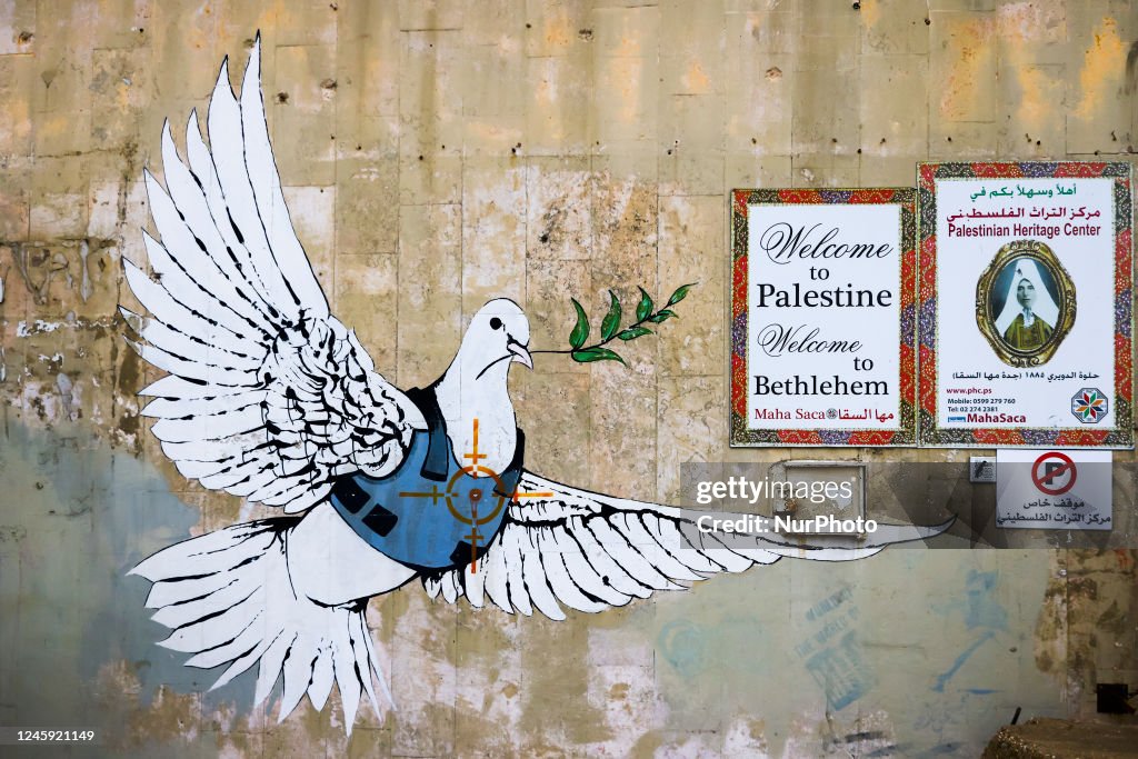 Street Art And Banksy Hotel In Bethlehem