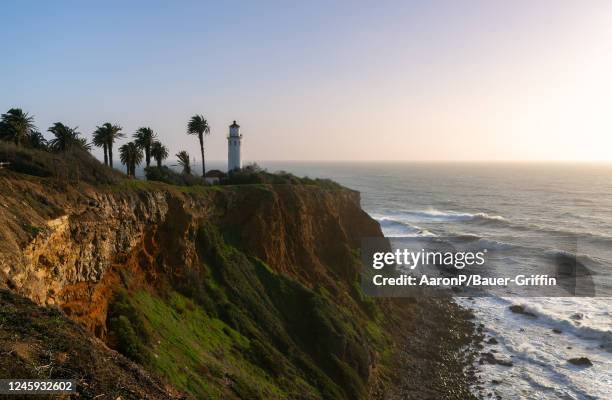 General views of Point Vicente Lighthouse on January 01, 2023 in Rancho Palos Verdes, California.