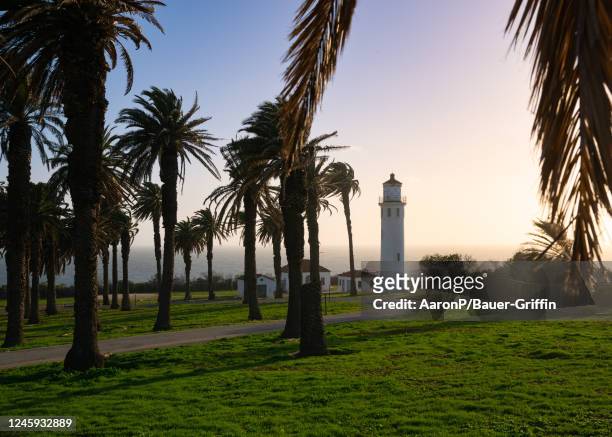 General views of Point Vicente Lighthouse on January 01, 2023 in Rancho Palos Verdes, California.