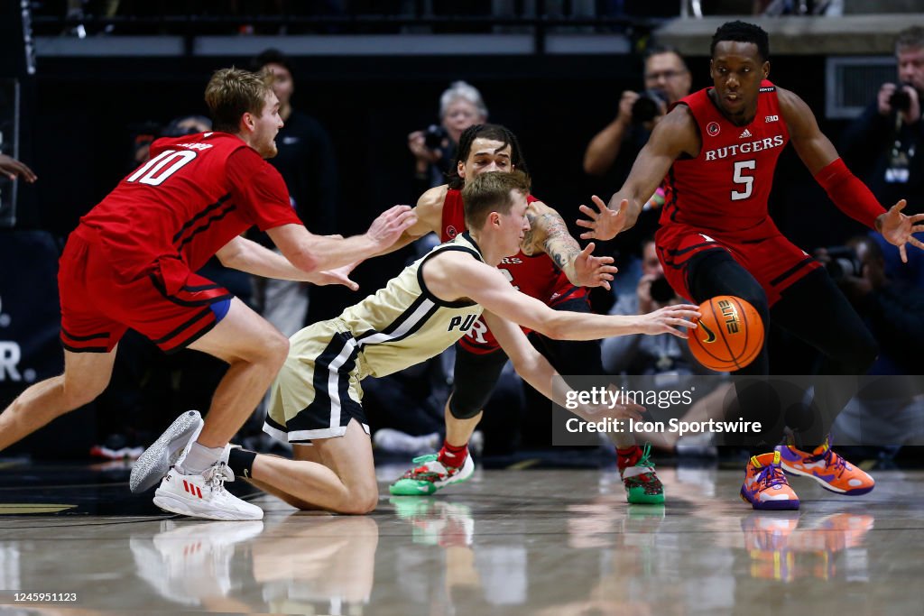 COLLEGE BASKETBALL: JAN 02 Rutgers at Purdue