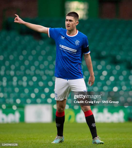 Bariley Rice Bailey Rice in action for Rangers during a Park's Motor Group... News ...