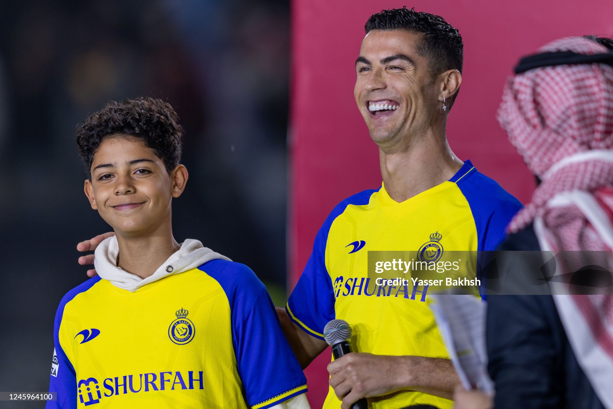 Son Cristiano Ronaldo follows in his footsteps with selection