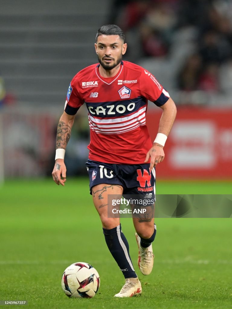 Remi Mantel Reims LILLE - Remy Cabella of LOSC Lille during the French Ligue 1 match ...
