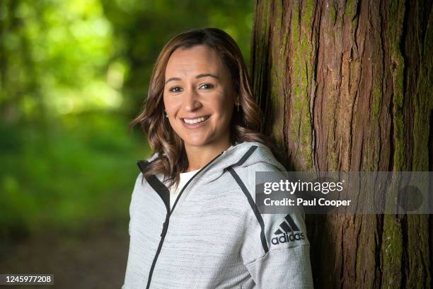 Former track and field athlete Jessica Ennis is photographed on September 21, 2022 in Sheffield, England.