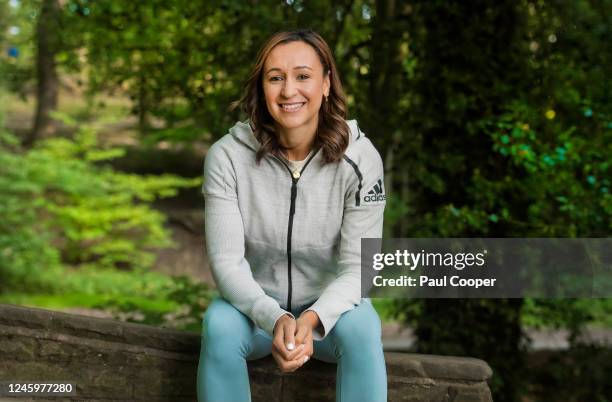 Former track and field athlete Jessica Ennis is photographed on September 21, 2022 in Sheffield, England.