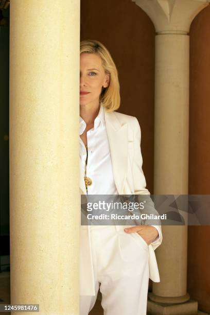 Actor Cate Blanchett is photographed at the 79th Venice Film Festival on August 31, 2022 in Venice, Italy.