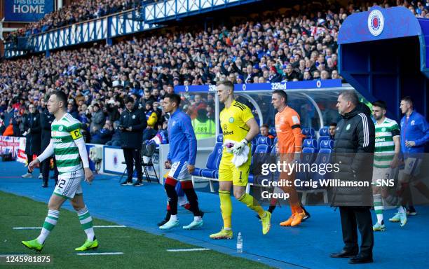 Callum McGregor in action for Celtic during a cinch Premiership match between Rangers and Celtic at Ibrox Stadium, on January 02 in Glasgow, Scotland.