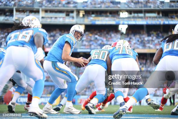 San Diego Chargers quarterback Philip Rivers in action during an NFL football game between the Kansas City Chiefs and the San Diego Chargers Sunday,...