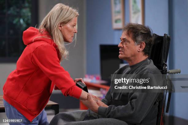 Episode 15121 - General Hospital" airs Monday - Friday, on ABC . ALLEY MILLS, JOHN LINDSTROM