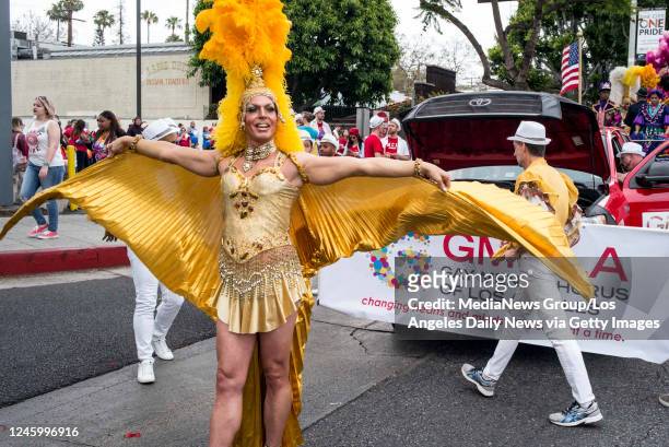 June 12: The Gay Mens Chorus at the West Hollywood Pride parade Sunday, June 12, 2016.