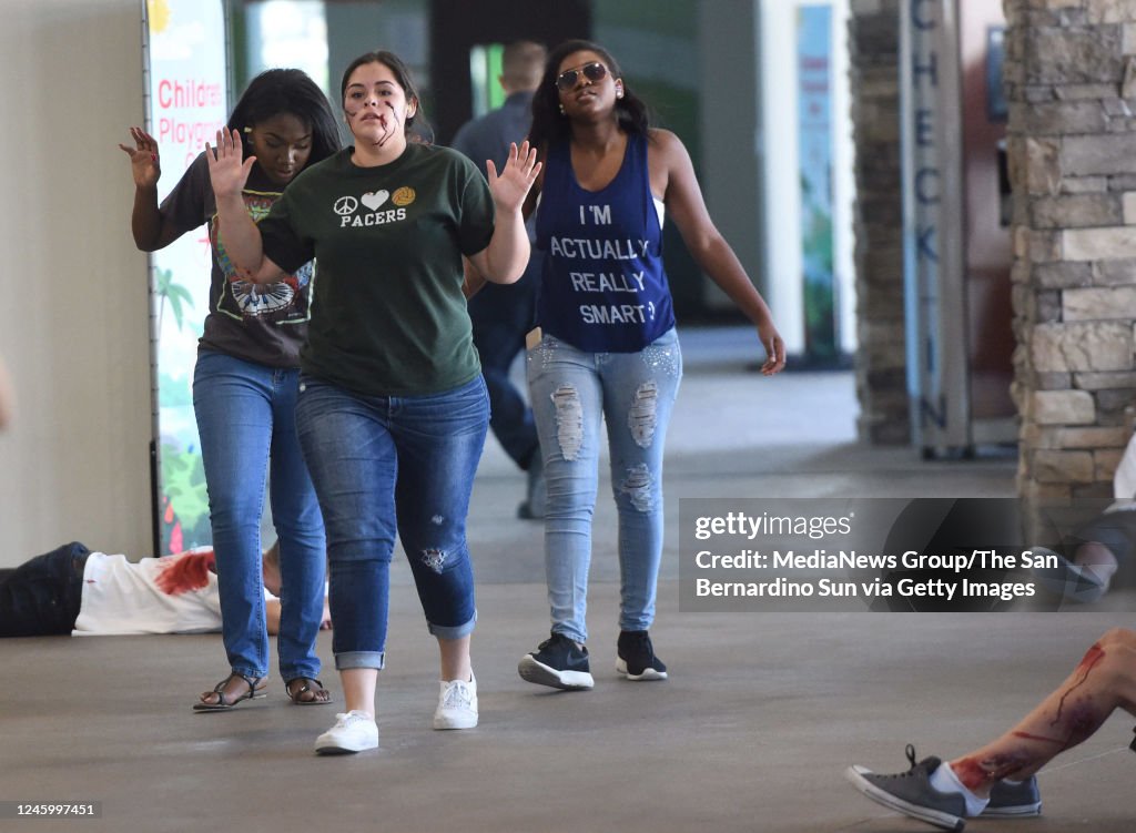 San Bernardino, CA active shooter drill