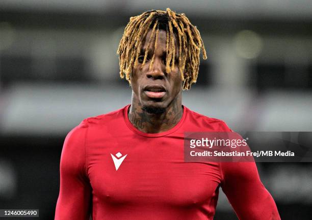 Wilfried Zaha of Crystal Palace during the Premier League match between Crystal Palace and Tottenham Hotspur at Selhurst Park on January 4, 2023 in...