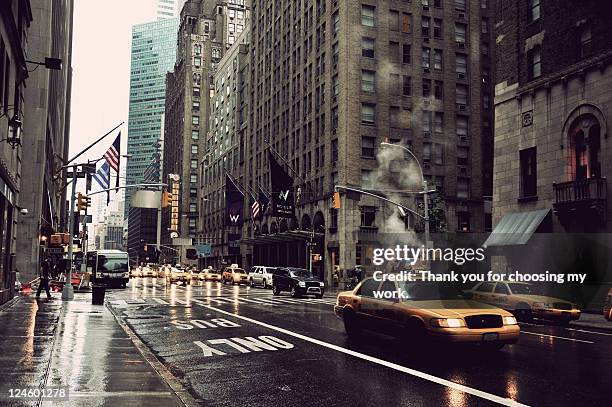 Rainy Day In New York City Stock Photo - Download Image Now - Adult,  Beautiful People, Beauty - iStock