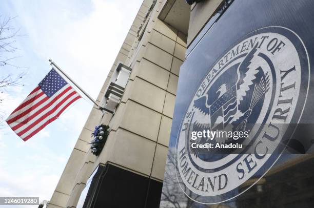 An exterior view of US Immigration and Customs Enforcement Building in Washington D.C., United States on January 5, 2023. The U.S. Immigration and...