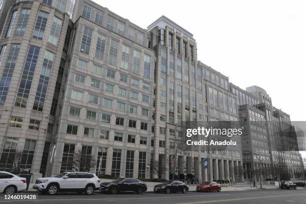 An exterior view of US Immigration and Customs Enforcement Building in Washington D.C., United States on January 5, 2023. The U.S. Immigration and...