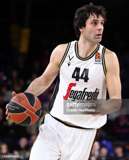 Milos Teodosic during the match between FC Barcelona and Virtus Segafredo Bolonia, corresponding to the week 17 of the Euroleague, played at the...