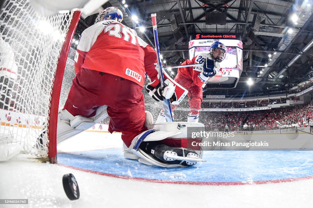 Czech Republic v Canada - Gold Medal Game - 2023 IIHF World Junior Championship