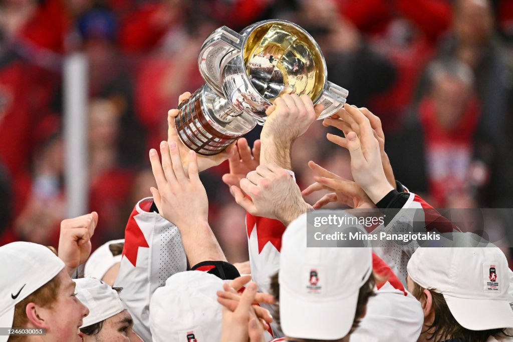 Czech Republic v Canada - Gold Medal Game - 2023 IIHF World Junior Championship