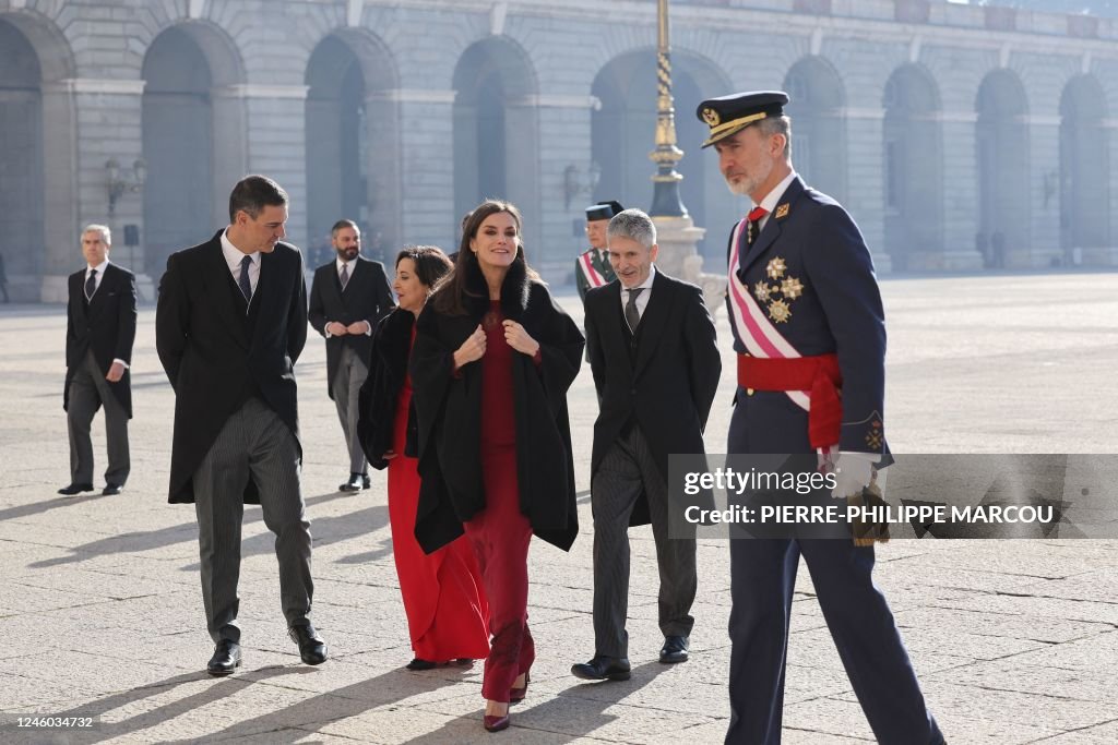 SPAIN-ROYALS-ARMY-CEREMONY