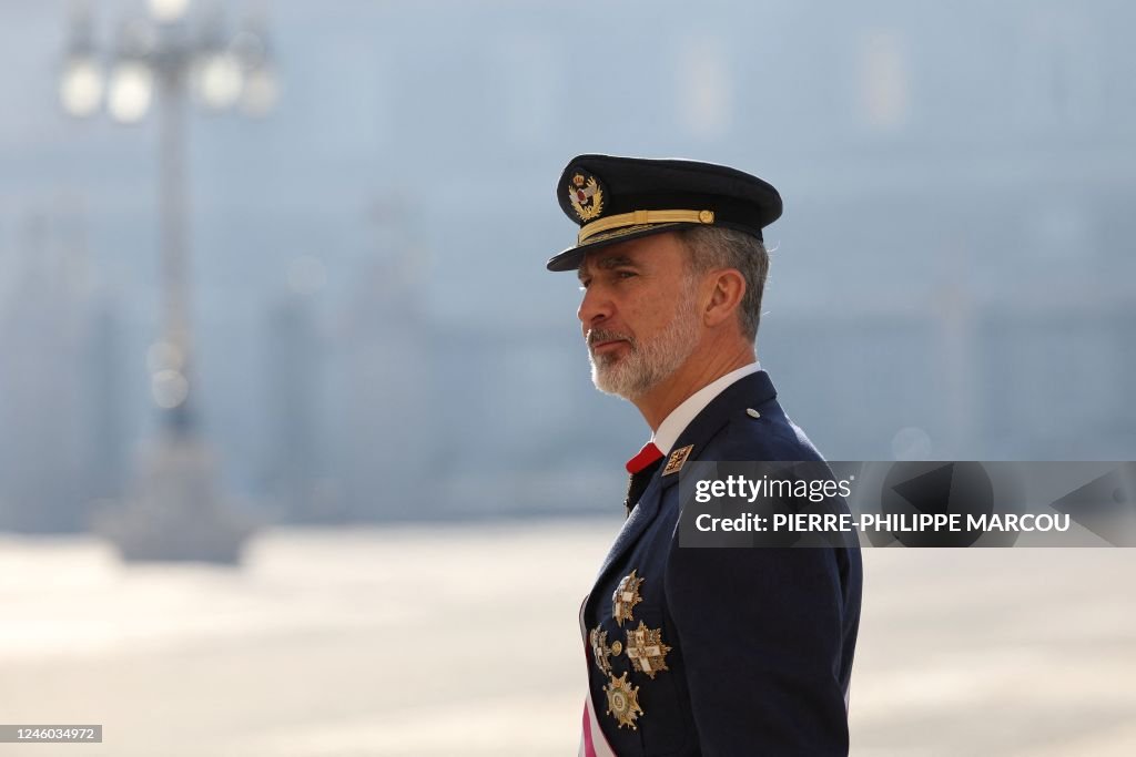 SPAIN-ROYALS-ARMY-CEREMONY