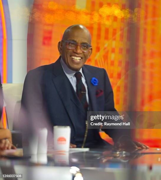 Al Roker seen back on the set of "Today Show" on January 6, 2023 in New York City.