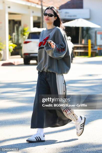 Amelia Hamlin is seen on January 06, 2023 in Los Angeles, California.