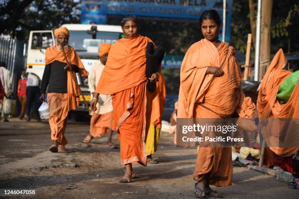 Pilgrims from across the country have started arriving at the Gangasagar Mela transit camp on their way to the annual Hindu festival at the...