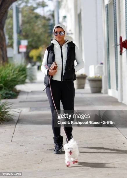 Nicole Murphy is seen on January 07, 2023 in Los Angeles, California.