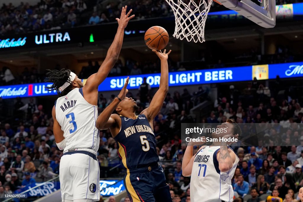 New Orleans Pelicans v Dallas Mavericks