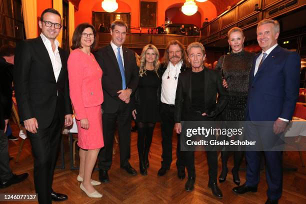 Till Brönner, Ilse Aigner, Markus Söder, Prime Minister of Bavaria, , Hendrikje Balsmeyer, Leslie Mandoki, Peter Maffay, Bettina Wulff, Christian...