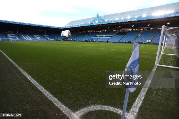 General view of the ground before the FA Cup Third Round match between Sheffield Wednesday and Newcastle United at Hillsborough, Sheffield on...